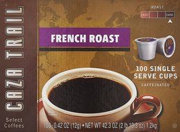Caza Trail Coffee, Decaf Breakfast Blend, 24 Single Serve Cups N39
