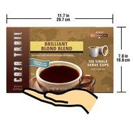 Caza Trail Coffee, Decaf Breakfast Blend, 24 Single Serve Cups N47