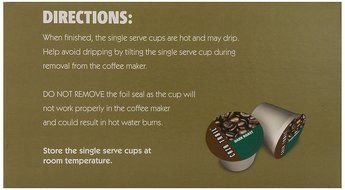 Caza Trail Coffee, Decaf Breakfast Blend, 24 Single Serve Cups N65