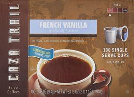 Caza Trail Coffee, Decaf Breakfast Blend, 24 Single Serve Cups N69