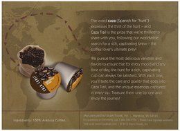 Caza Trail Coffee, Decaf Breakfast Blend, 24 Single Serve Cups N89