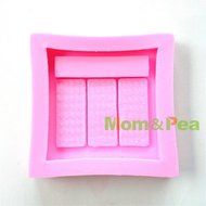 Mom&amp;pea 0613 Blusher Shaped Silicone Mould for Fondant Cake Sugar Paste Cake Decoration 3d Cake Toppers Mold 8.3... N3