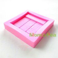 Mom&amp;pea 0613 Blusher Shaped Silicone Mould for Fondant Cake Sugar Paste Cake Decoration 3d Cake Toppers Mold 8.3... N4