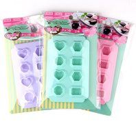 Arbor Home Heart Silicone Pink Donut Mold Reusable Ice Cake Bread Chocolate Jelly Candy Baking Mould N3