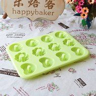 Arbor Home Heart Silicone Pink Donut Mold Reusable Ice Cake Bread Chocolate Jelly Candy Baking Mould N7