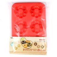 Arbor Home Heart Silicone Pink Donut Mold Reusable Ice Cake Bread Chocolate Jelly Candy Baking Mould N11