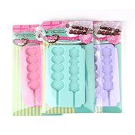 Arbor Home Heart Silicone Pink Donut Mold Reusable Ice Cake Bread Chocolate Jelly Candy Baking Mould N13