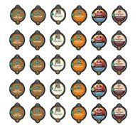 30 Count - Variety Flavored Coffee Vue-Cups for Keurig Vue Brewers - Pumpkin, French Vanilla, Caramel Vanilla,...