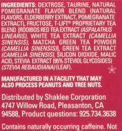 Shaklee&reg; 180&reg; Energizing Tea (Green Matcha - 28 Sticks) N4
