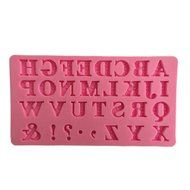 Yunko Uppercase English Letters Alphabet Candy Fondant Chocolate Mold for Cake Decoration Cupcake Decorate Crafting...
