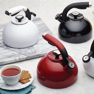 Circulon 2-Quart Morning Bird Teakettle, Mandarin Orange N9
