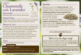 Traditional Medicinals Organic Chamomile with Lavender Tea, Single Serve Cups for Keurig K-Cup Brewers, 10 Count N4