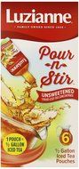 Luzianne Pour-n-Stir Sweet Tea, 6 Count (Pack of 6) N15