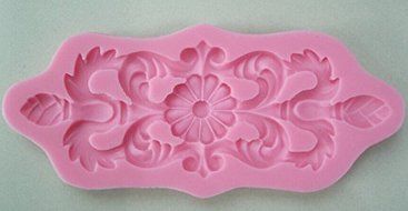 HSE Beautiful Flower shape Chocolate Candy Jello 3D silicone fondant lace Mold Mould cake decoration/pastry tools N5