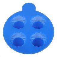 Silicone Chocolate Mold Round Muffin Cups Moon Cake Baking Mould