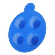 Silicone Chocolate Mold Round Muffin Cups Moon Cake Baking Mould N2