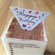 50 Pcs Happy Birthday Cake Cupcake Insert Card Cake Toppers Decoration