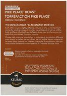 Starbucks Decaf Pike Place Roast, K-Cup for Keurig Brewers, 24 Count N13
