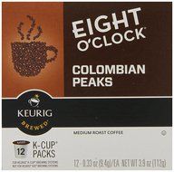 Eight O'Clock Colombian K-Cups for Keurig K-Cup Brewers, 72 Count N6