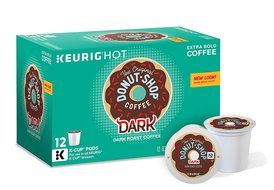 The Original Donut Shop Dark Coffee, Keurig K-Cups, 72 Count