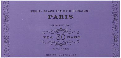 Harney &amp; Sons Black Tea, Paris, 50 Tea Bags
