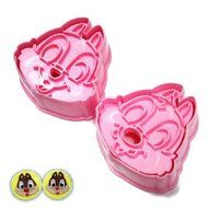 DUFUSTORE Bear Chippy Miffy Jingle Marie cat Cartoon Fondant Cake Cookie Cutter Mold Mould N5