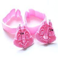DUFUSTORE Bear Chippy Miffy Jingle Marie cat Cartoon Fondant Cake Cookie Cutter Mold Mould N6