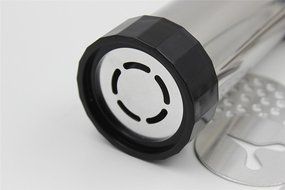 PER-LIFE Stainless Steel Deluxe Biscuit Press Cookie Gun Set Includes 13 Discs &amp; 8 Icing Tips N5