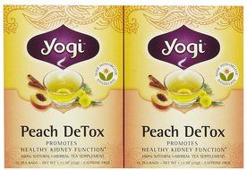 Yogi Organic Peach Detox Tea, 16 ct N10