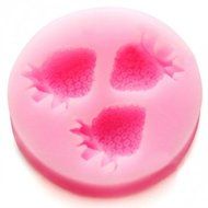 Bheema Silicon Strawberry Cake Fondant Mold