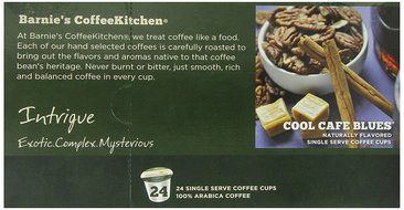 Barnie's CoffeeKitchen Santa's White Christmas Single-Cup Coffee, 24 Count N11