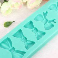 Bow Tie Cake Mold Silicone Fondant Mould N3