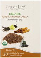Tea Of Life Organic Rooibos, Cinnamon Vanilla, 20 Count N3