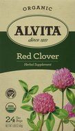 Alvita Organic Herbal Tea Red Clover -- 24 Tea Bags