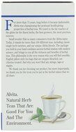 Alvita Organic Herbal Tea Red Clover -- 24 Tea Bags N12