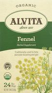 Alvita Organic Herbal Tea Red Clover -- 24 Tea Bags N110