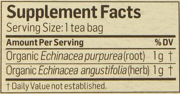 Alvita Organic Herbal Tea Red Clover -- 24 Tea Bags N118