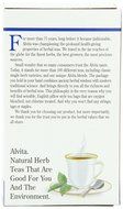Alvita Organic Herbal Tea Red Clover -- 24 Tea Bags N129