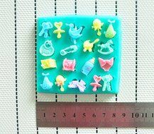 MathildaBaking Collection - Baby Toy Decor Mold Decorations Silicone Mold Silicone Fondant Lace Molds - Fondant... N2