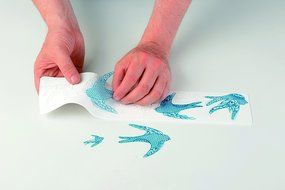 Silikomart Silicone Wonder Cakes Collection Sugar Lace Mats for Cake Decoration, Birds N2