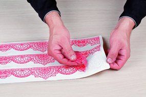 Silikomart Silicone Wonder Cakes Collection Sugar Lace Mats for Cake Decoration, Birds N51
