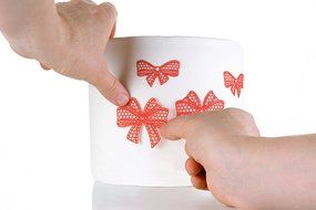 Silikomart Silicone Wonder Cakes Collection Sugar Lace Mats for Cake Decoration, Birds N53