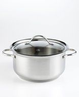 Martha Stewart Collection 8.5 Quart Stainless Steel Casserole