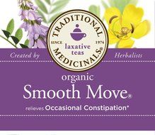 Traditional Medicinals Organic Smooth Move Tea, 16 Tea Bags (Pack of 6) N6