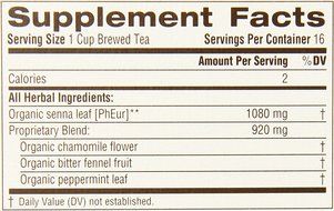 Traditional Medicinals Organic Smooth Move Tea, 16 Tea Bags (Pack of 6) N16