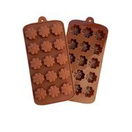 Foremost 8 Pcs Christmas Chocolate Cake Jelly Ice Silicone Fondant Mold Mould Baking N4