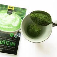 Jade Leaf - Organic Japanese Matcha Latte Mix - Make Delicious Matcha Green Tea Lattes at Home [150g pouch] N3