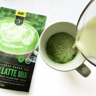 Jade Leaf - Organic Japanese Matcha Latte Mix - Make Delicious Matcha Green Tea Lattes at Home [150g pouch] N4