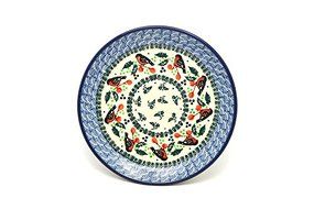 Polish Pottery Plate - Salad/Dessert (7 3/4&quot;) - Red Robin