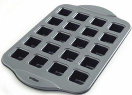 Kitchen, Dining &amp; Bar Nonstick Petite Brownie Pan (20 ct) Bite Size Desserts Hor d&#039;oeuvres